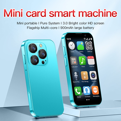 Bluetooth 4.0 Reconnaissance faciale Dual SIM Style classique XS18 Pro 3G 3.0' Mini Téléphone 2+16GB