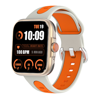Un bon prix. GPS 1,78' AMOLED HD Affichage Smartwatch Bluetooth Appel recevoir texte Traqueur de sommeil or en ligne