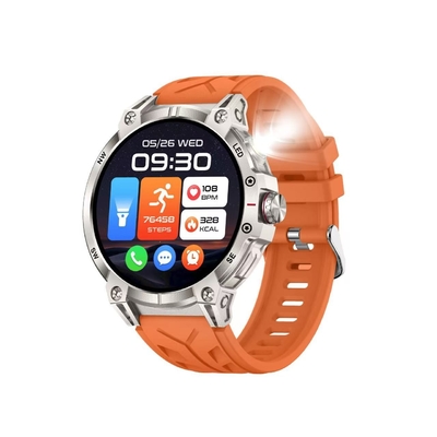 Un bon prix. KC89 Smart Watch de forme ronde IP68 niveau étanche et assistant vocal AI en ligne