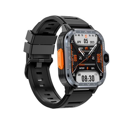 2.03''HD Quadrado Screen 4G Smart Watch V8.1 2+16GB Fitness Android OS Smart Watch