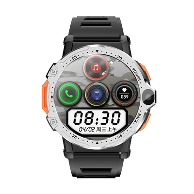 Un bon prix. 4G 2+16GB 1,54 pouces Smart Watch HD écran rond Android 8.1 OS Deux caméras 800 mAh en ligne