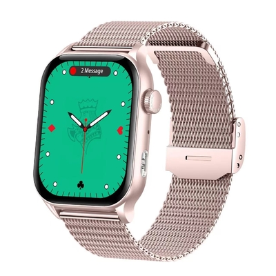 Moniteur de santé en forme carrée Smart Watch avec 107 modes sportifs Batterie 340mAh