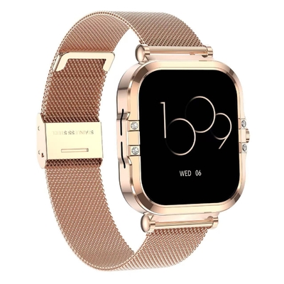 Un bon prix. Android 4.4 Smart Watch en forme de carré en forme de rectangle en forme de NFC en ligne