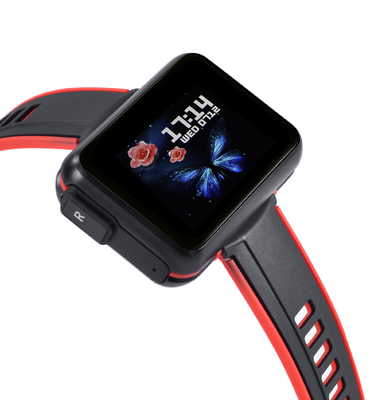 Un bon prix. T91 Smart Watch 2 en 1 TWS Bluetooth résistant à l'eau appel fréquence cardiaque musique sportive Smart Bracelet Écouteurs en ligne