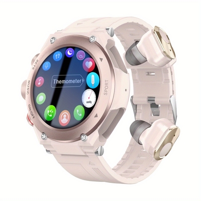 Un bon prix. Montre intelligente TWS étanche à l'eau avec musique locale et écouteurs sans fil pour un maximum de plaisir en ligne