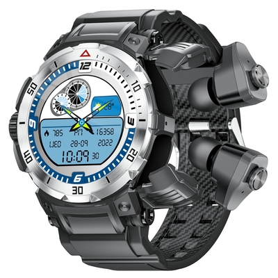 Un bon prix. Écran tactile complet TWS Smart Watch Vitre résistant à l'explosion IP67 Horloge de fitness étanche en ligne