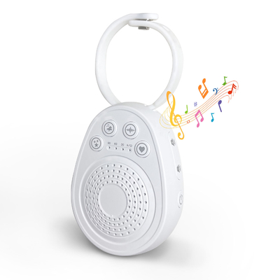 Máquina de ruído leve ABS portátil para bebê 20 fontes de som