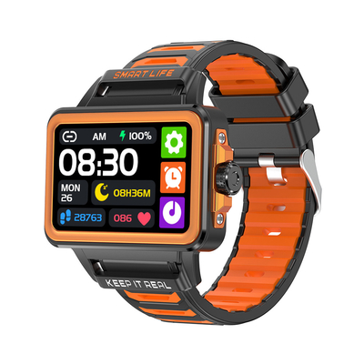 Un bon prix. Légère 40g Smart Watch en forme rectangulaire avec écran TFT HD de 1,57 pouces en ligne