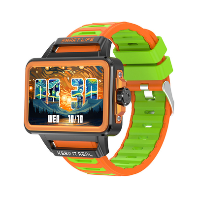 1.57 polegadas TFT HD Screen Quadrado Fitness Watch S666 Para IOS E Android