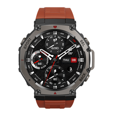 Un bon prix. DM58-GPS Zinc Alloy GPS Smart Watch 5ATM BLE 5.3 500mAh Batterie Horloge de sport étanche en ligne