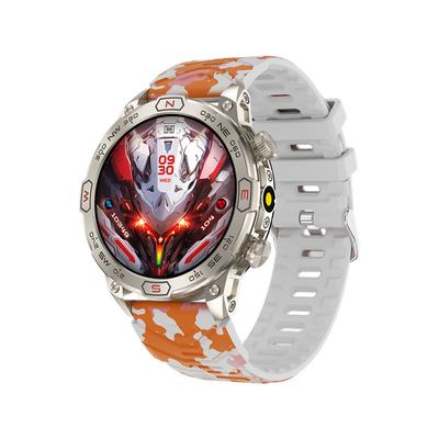 Goede prijs. Ronde vorm Smart Watch met AI Voice Assistant Bluetooth Call Hoogte Druk Compass en Gezondheid Monitoring online