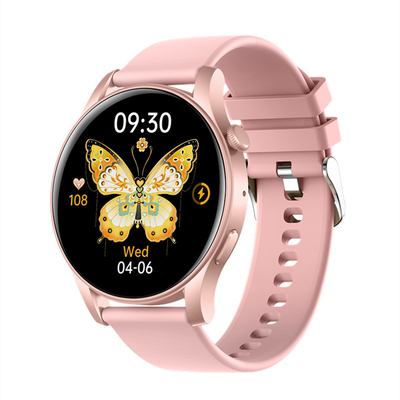 Un bon prix. Calculatrice Montres numériques Forme ronde Conception à la mode Ronde Montres intelligentes pour femmes en ligne