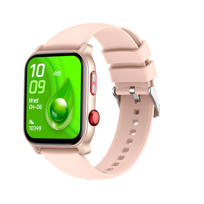 Smartwatch de forma quadrada com 9 modos esportivos e chamada Bluetooth