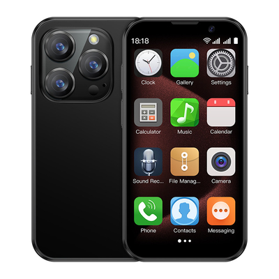 XS18 Pro Mini 3G Smart Phone Android 8.1 3,0 pouces 2+16 Go à double carte SIM GPS WiFi Bluetooth haut-parleur HiFi
