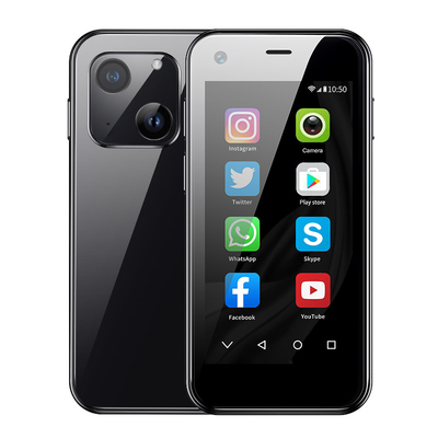 Un bon prix. XS13 PRO Mini 3G Smart Phone avec 2+16 Go Android 9.0 2,5 pouces Écran type-c double carte en ligne