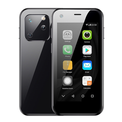 XS13 Mini Smartphone Dual Sim Android 9.0 2+16GB 2.5 '' Exibir GPS WiFi Bluetooth MP3/MP4