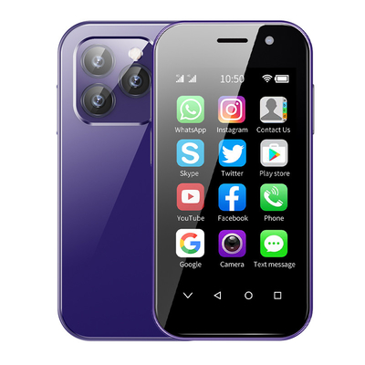 Un bon prix. XS14 Pro 4G Mini Smartphone 3+32GB Dual SIM Reconnaissance faciale Mini Téléphone cellulaire Android en ligne
