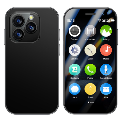 Bluetooth WIFI 3G XS17 Pro mini smartphone 3.0' Android 9.0 à double carte SIM 2+16GB1000mAh