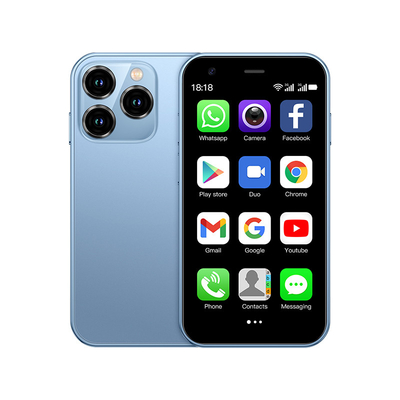 Bom preço. Lanterna 3G Mini Smartphone FM Funções Small Smartphone para emergência e entretenimento on-line