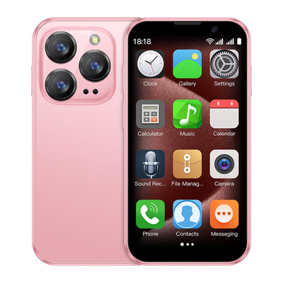 Un bon prix. 3G Mini Phone Nouveau XS18 Pro 3G Bluetooth 4.0 Reconnaissance faciale 2 Go + 16 Go en ligne