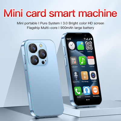 Bom preço. Estilo clássico XS18 Pro 3G 3.0'' Mini Phone 2+16GB Bluetooth 4.0 Reconhecimento facial Dual SIM on-line