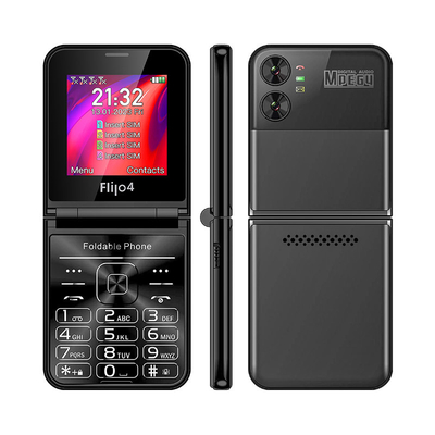 Un bon prix. F265 2,55' 4 cartes SIM clavier mobile téléphone portable 1400mAh Caméra Radio FM 2G en ligne