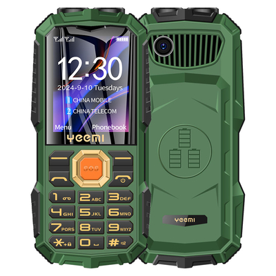 Telefone com tela de 1,77 polegadas Dual SIM 8W Câmera Bateria de 2400mAh