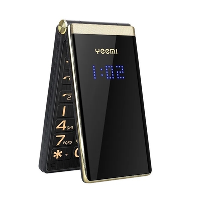 Un bon prix. YEMI M2-C 2G Téléphone GSM MTK 2.8'' Dual écran MP4 Lecteur Téléphones pliables pour les personnes âgées en ligne