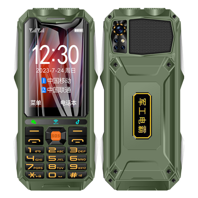 Q9 + 4G telefones celulares amigáveis para idosos Bluetooth SOS 5400mAh Backup Bateria longa