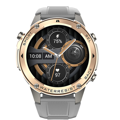 Bom preço. AMOLED GPS Smart Watch 1.43