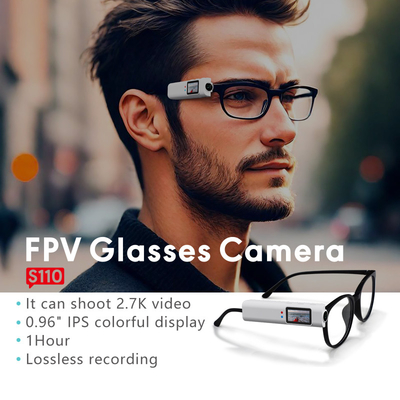 Appareil photo portable petit Fpv caméra vidéo wifi caméscope 110° grand angle lentille anti tremblement contrôle APP