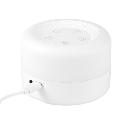 Bom preço. Máquina de ruído branco com luz noturna bebê adulto sono chupeta portátil toque USB on-line