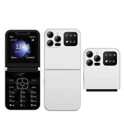 Bom preço. Compatível e versátil 2G telefone com lanterna LED e função de vibração para qualquer situação on-line