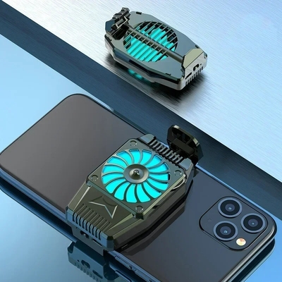 Un bon prix. H15 Téléphone portable Retour-clip Refroidisseur de jeu refroidi à l'air Turbo Hurricane Refroidisseur de ventilateur radiateur en ligne