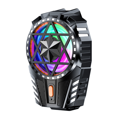Good price X112 Phone Cooling Fan 300mah Rechargeable with RGB Light Three Adjustable Speeds online
