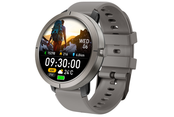 Un buon prezzo. Strappi Silicone Liquido Militare Bluetooth Call Smartwatch con 5ATM GPS impermeabile e Compasso GNSS a doppia banda in linea