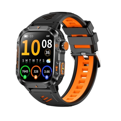 Un bon prix. Montre connectée de sport GPS 2.01'' Écran IPS Bluetooth Appel Altimètre Baromètre Boussole Lampe de poche LED en ligne