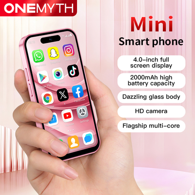 Good price M17 Pro Mini Smartphone 4G Dual SIM 4.0'' HD Full Screen 2000mAh 2GB+16GB Android 12 Play Store online