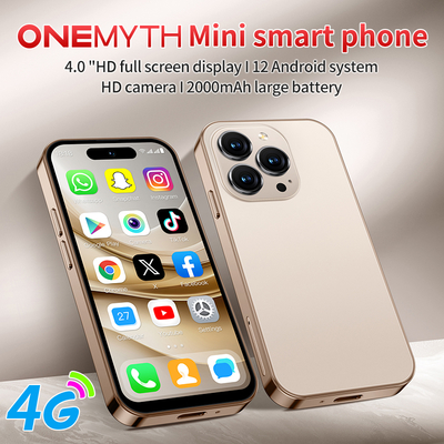 Good price 2000mAh Android 12 Play Store M17 Pro Mini Smartphone 4G Dual SIM 4.0'' HD Full Screen 2GB+16GB online