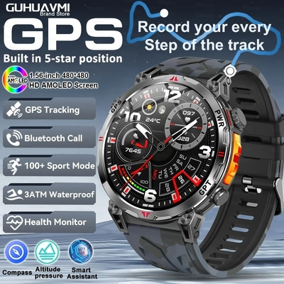 Good price BT Call Professional GPS AMOLED 650Mah 3ATM Waterproof Fitness tracking Sports Smartwatch online