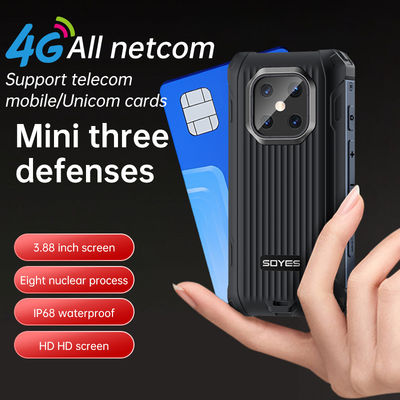 Good price IP68 Mini Waterproof 3.88 ''  IPS Android12 6+128GB 3000mAh MAXO Rugged Smartphone online