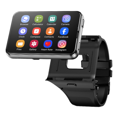 Good price 2.88 Inch Touch Screen Android 11 OS 6+128GB Face Unlock Dual Camera WIFI GPS Detachable Band online