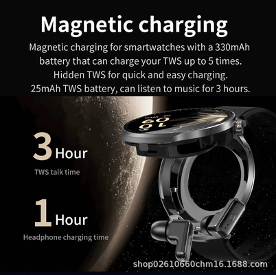 Good price 2 In 1 Smart Watch Providing Multi Sport Tracking Heart Rate Sensor and Long Battery Life online