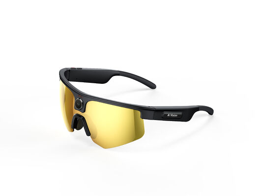 Good price 1200P recording video WiFi transmission synchronization OIS+EIS stabilization AI smart glasses online