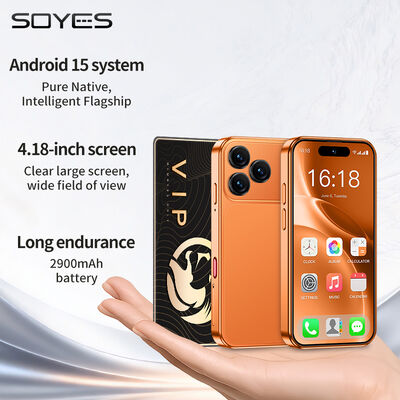 Good price XS19MAX mini 4G smartphone octa-core dual SIM Android 15 Bluetooth 5.0 WiFi Type-C 4.18 inches 2900mAh online
