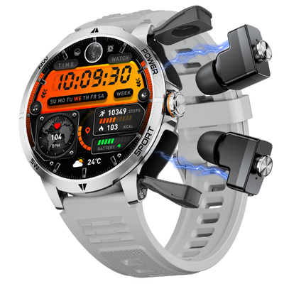 Good price 2 In 1 Smart Watch Featuring Explosion Proof Scratch Resistant Glass and Physical Button for Operation and Protection online