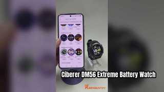 Smart Watch DM56 Bluetooth Calling 500mAh Battery GPS Dual Band Satellite Outdoor Sports Fi