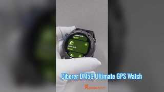 New Ciberer DM56 GPS Smart Watch 1.43''HD AMOLED Display Multi GNSS Compass, Barometer& Altimeter 5