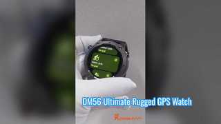 New DM56 GPS Smart Watch 1.43''HD AMOLED Display Multi GNSS Compass, Barometer& Altimeter 5