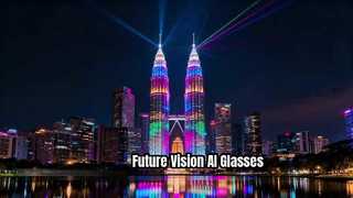 Smart Glasses AI Camera Music Translator